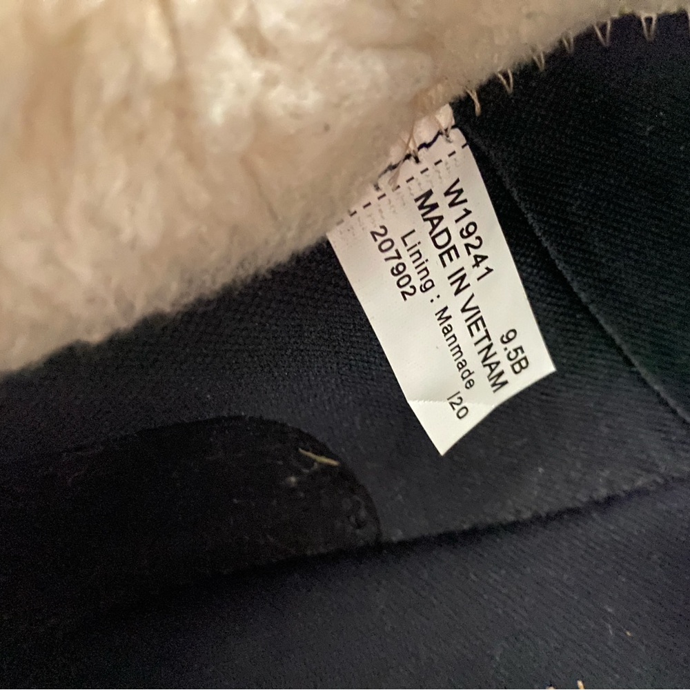 Cole Haan GrandPro Rally Black White Faux Fur-Lined Sneakers Waterproof 9.5 - Picture 10 of 12